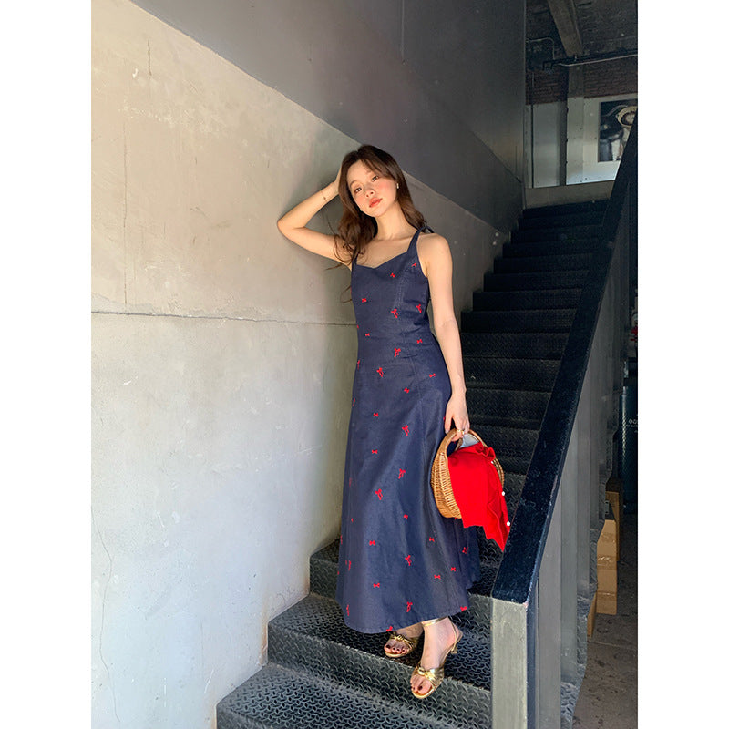 Cowboy camisole dress for women