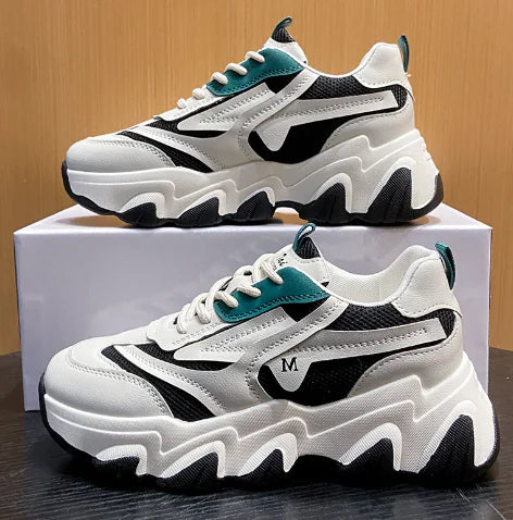 Women's Korean Style Platform Sneakers (Casual & Running)