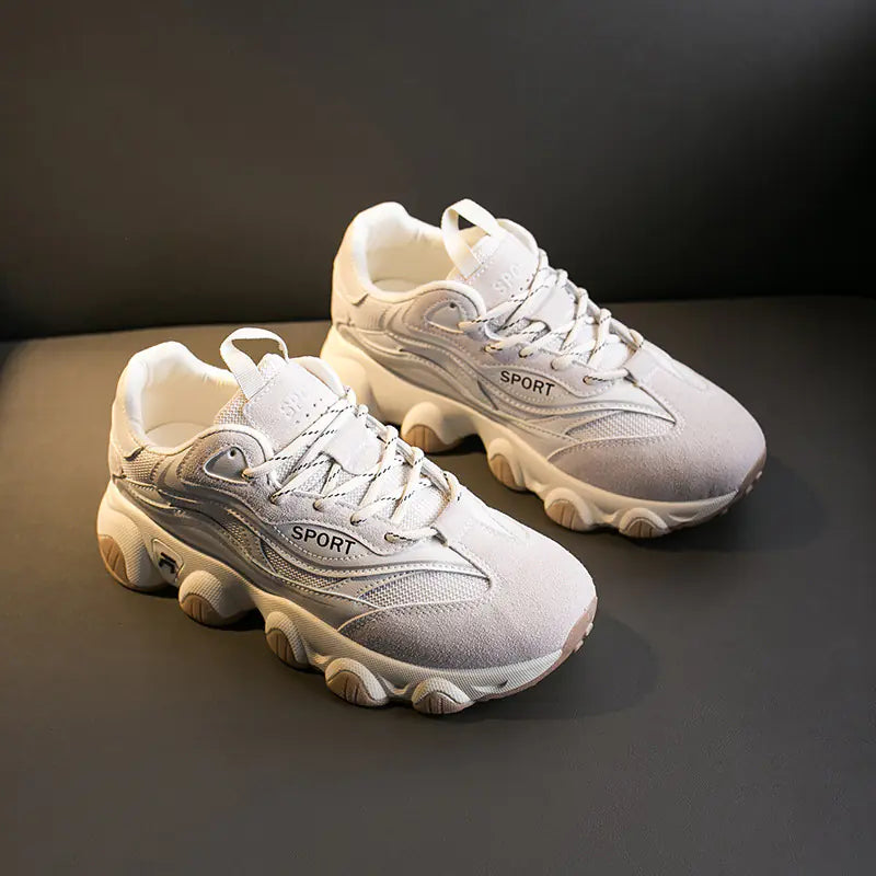 Women's Korean Style Platform Sneakers (Casual & Running)