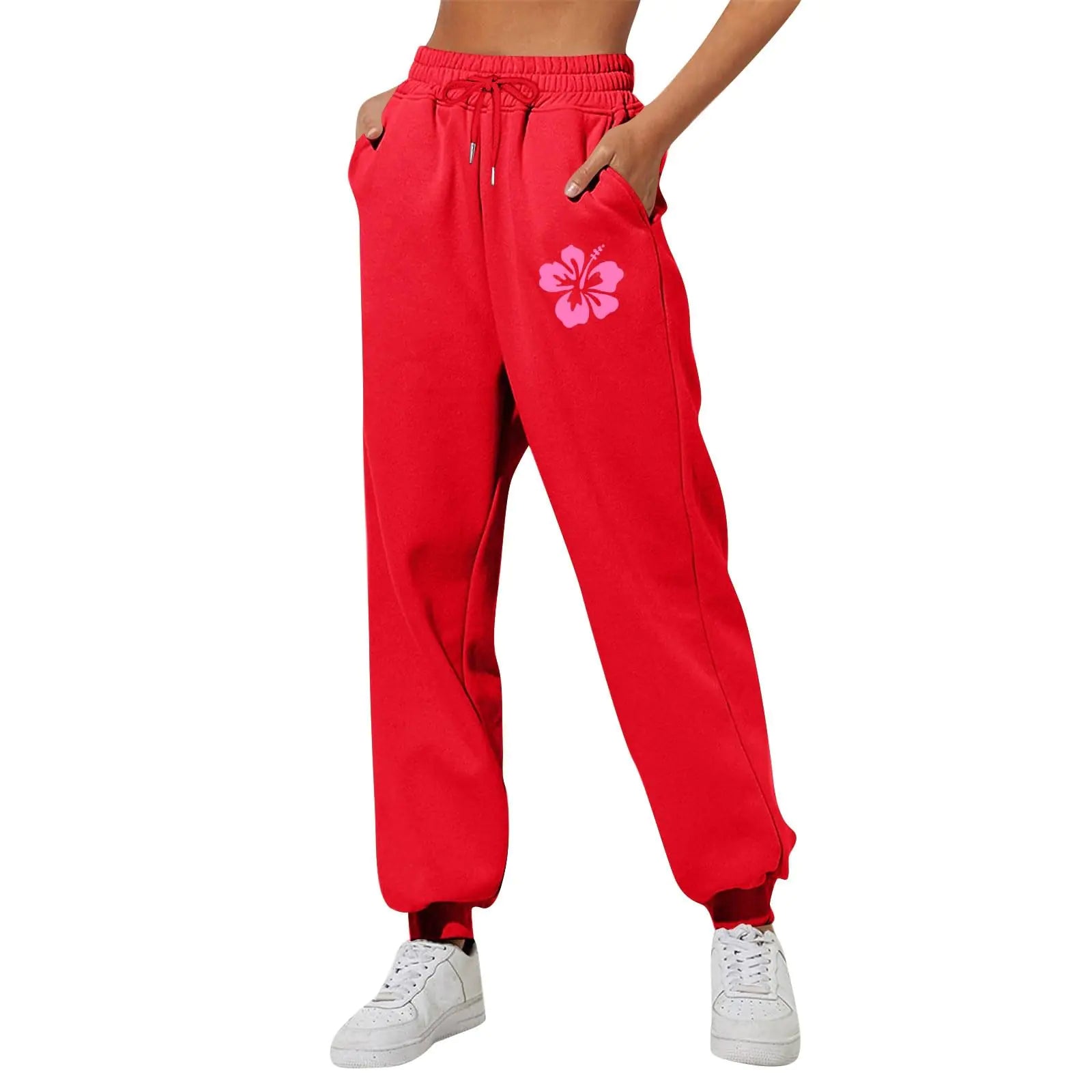 Graphic Sweatpants Kids Baggy Preppy Jogger Sweat Pants Pantalones De Mujer Cotton Spring Pants with Pockets Fall PPP Pants Daily Deals 2024(Red3XL)