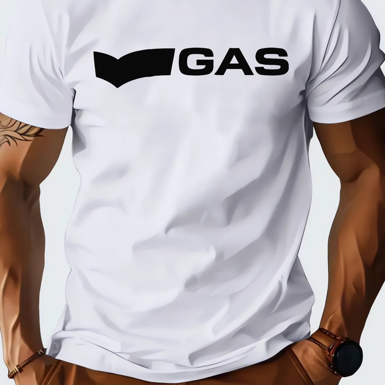 Running Shirts Soccer Shirts GAS Men's Jersey Sportswear Men