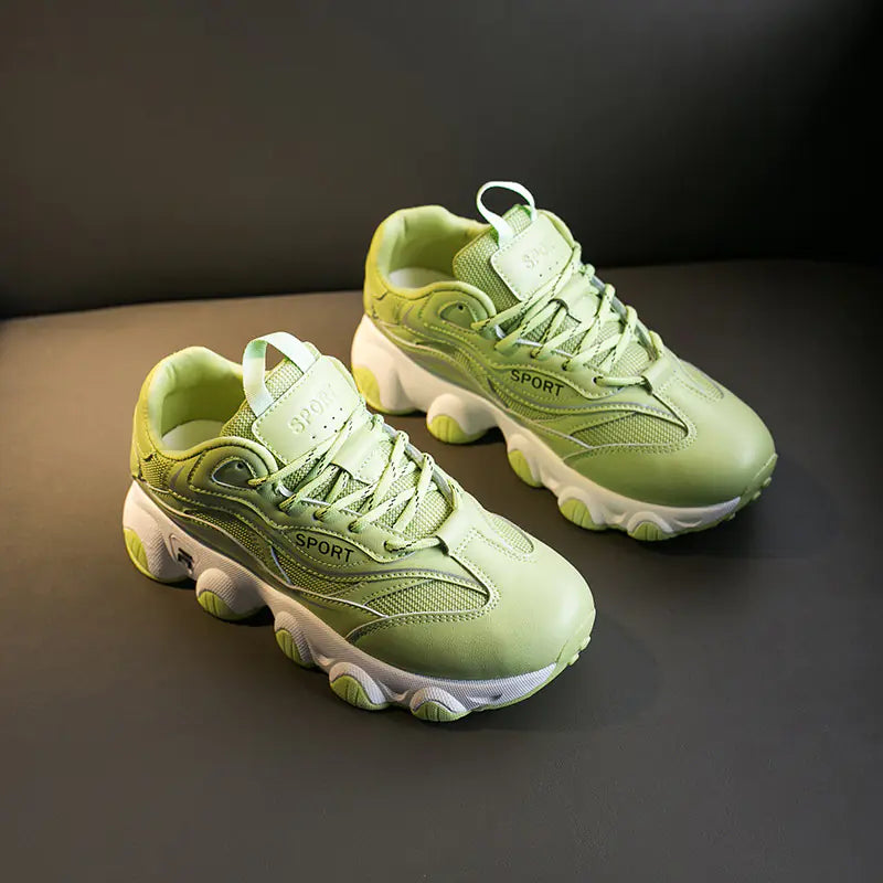 Women's Korean Style Platform Sneakers (Casual & Running)