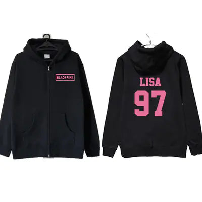 Zip-Up Hoodie Cardigan Sweatshirt