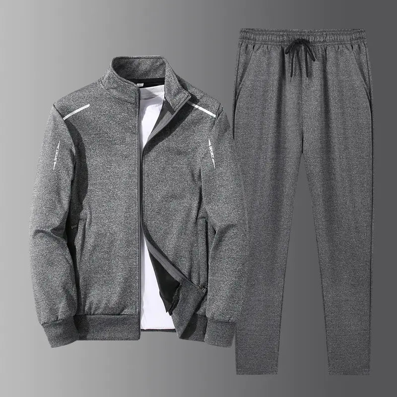 Men's Spring Autumn Sports Suit - Hoodie and Pants Set