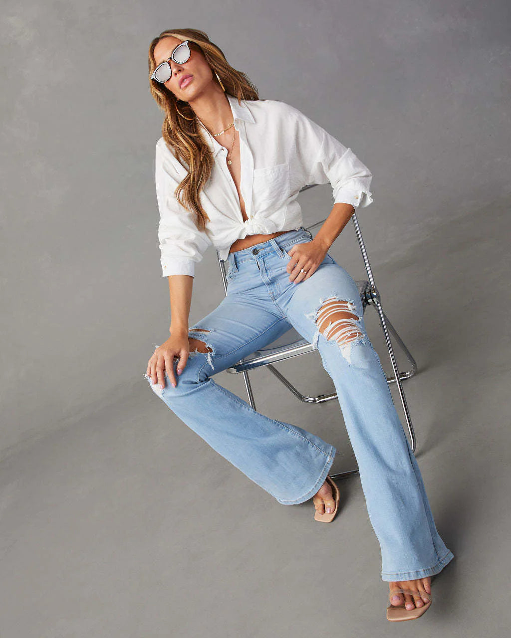 Wide-Leg Jeans