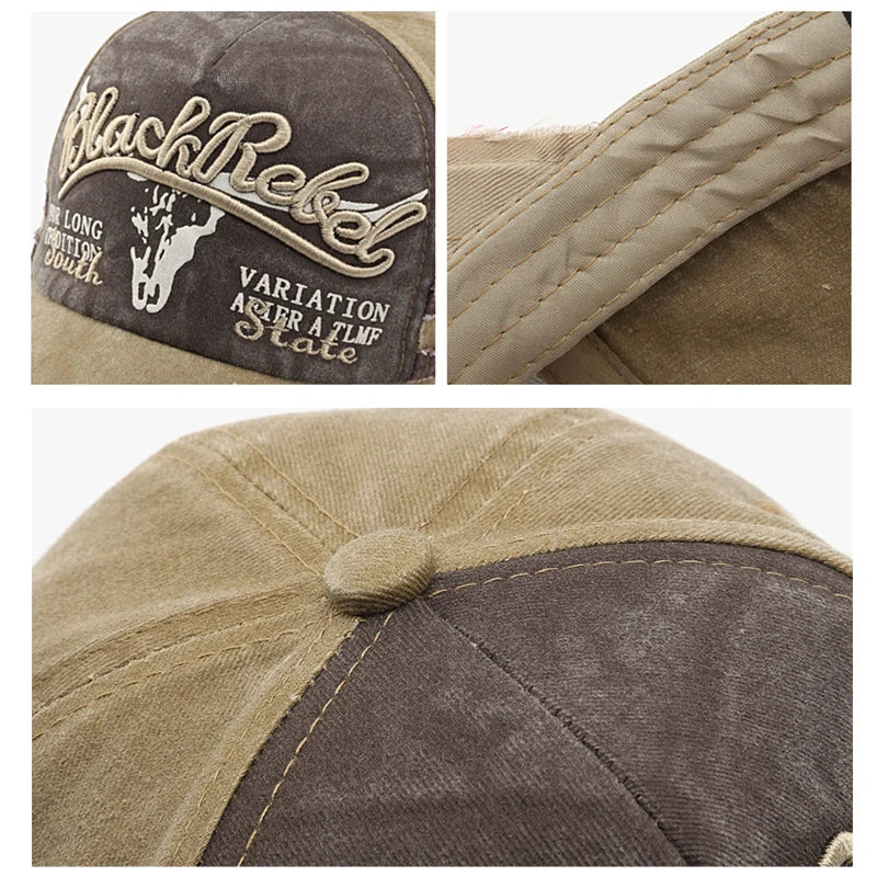 Unisex Hip Hop Letter Embroidery Baseball Caps Men Women Snapback Adjustable Sports Visor Hat Dad Trucker Hats Streetwear