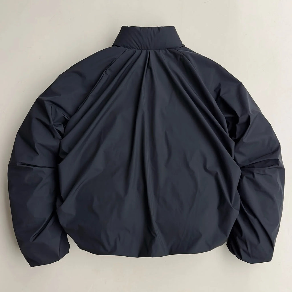 Korean Retro Solid Color Padded Warm Coat Men's And Women's Y2K Winter New Harajuku Simple And Casual Joker Cotton-Padded Jacket