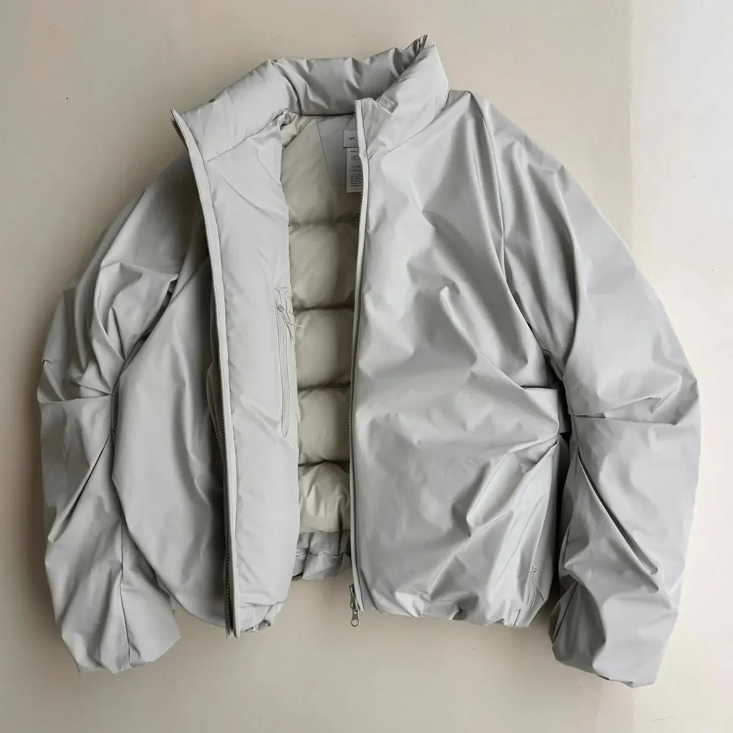 Korean Retro Solid Color Padded Warm Coat Men's And Women's Y2K Winter New Harajuku Simple And Casual Joker Cotton-Padded Jacket