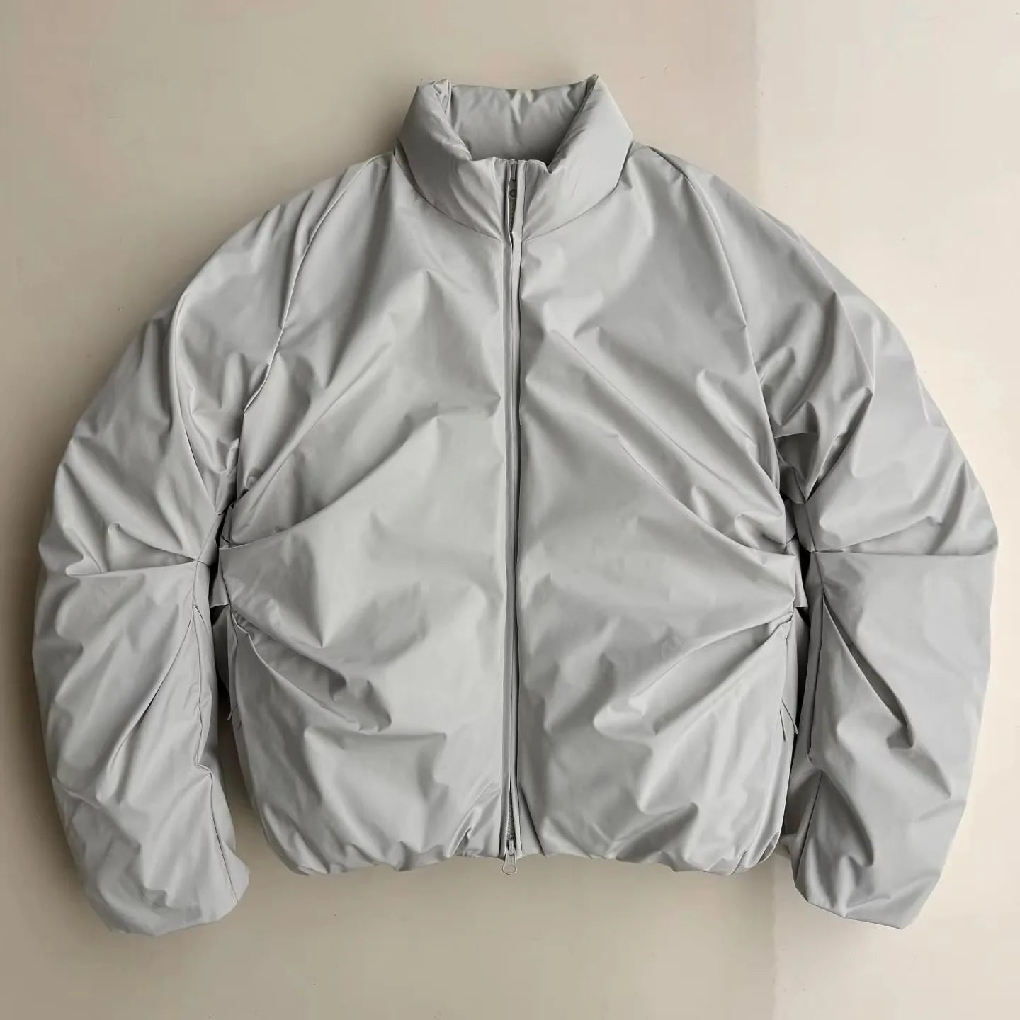 Korean Retro Solid Color Padded Warm Coat Men's And Women's Y2K Winter New Harajuku Simple And Casual Joker Cotton-Padded Jacket