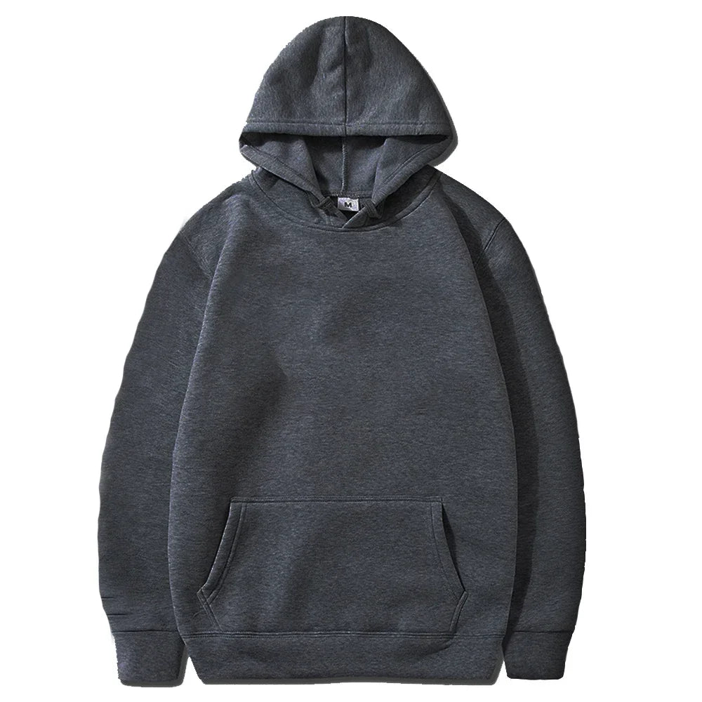 Men's Casual Pullovers Hoodies For Man Spring Autumn Fashion Black Multiple Colour Oversized Sweatshirts Top