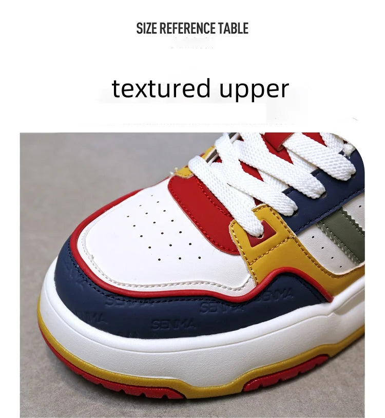 SENMA Men's Shoes 2025 Trendy Color Blocking Versatile Sports Shoes Luxury Men's Sneakers Tennis Shoes Men's Park Street Sneaker