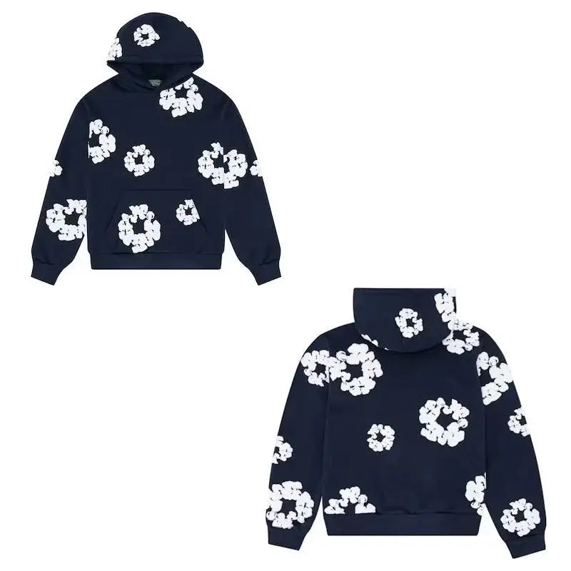 Loose Printed Hoodie for Men And Women Faionable Sweatirt Casual Comfortable Streetwear Spring Autumn ex Hoodie