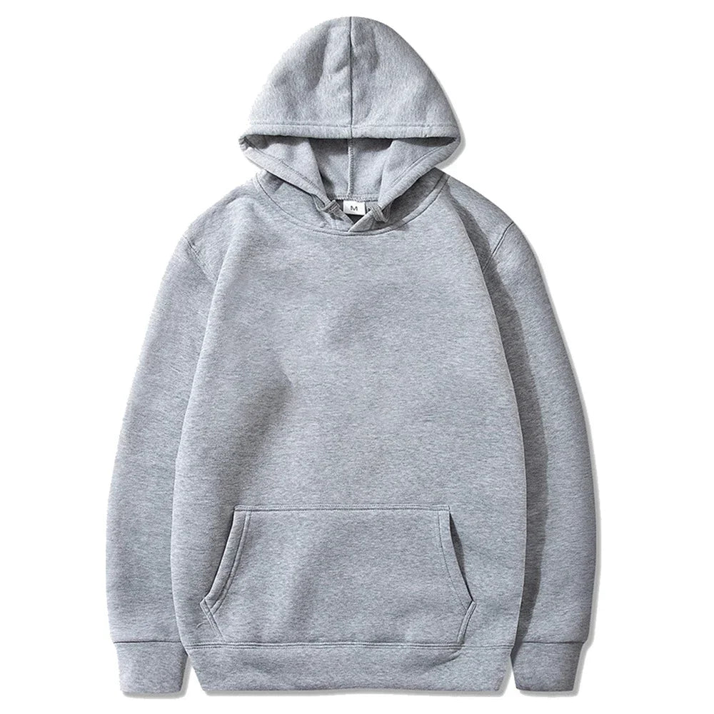 Men's Casual Pullovers Hoodies For Man Spring Autumn Fashion Black Multiple Colour Oversized Sweatshirts Top