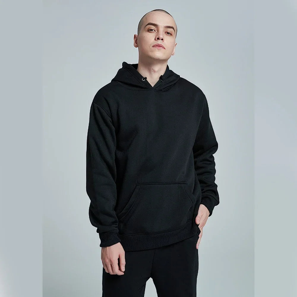 Men's Casual Pullovers Hoodies For Man Spring Autumn Fashion Black Multiple Colour Oversized Sweatshirts Top