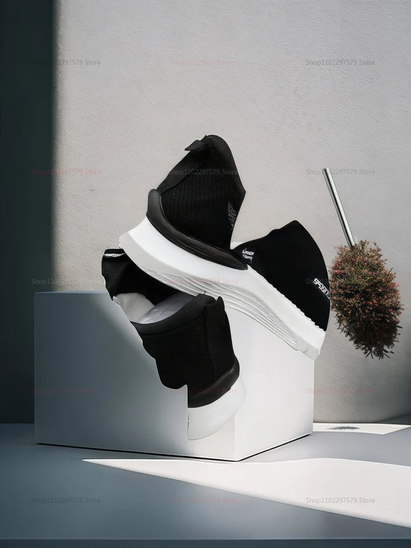 Women’s Lightweight Sports Running Shoes Spring Autumn Multifunctional Breathable Casual Sneakers for Daily Activewear