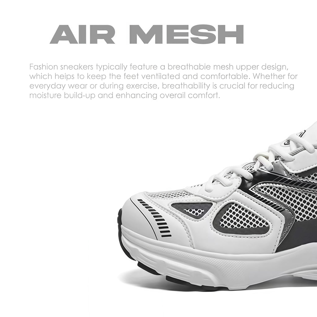 Women's Luxary Chunky Sneakers 2025 Spring Breathable Shoes for Men's Sports Running Casual Ladies Fitness Shoes