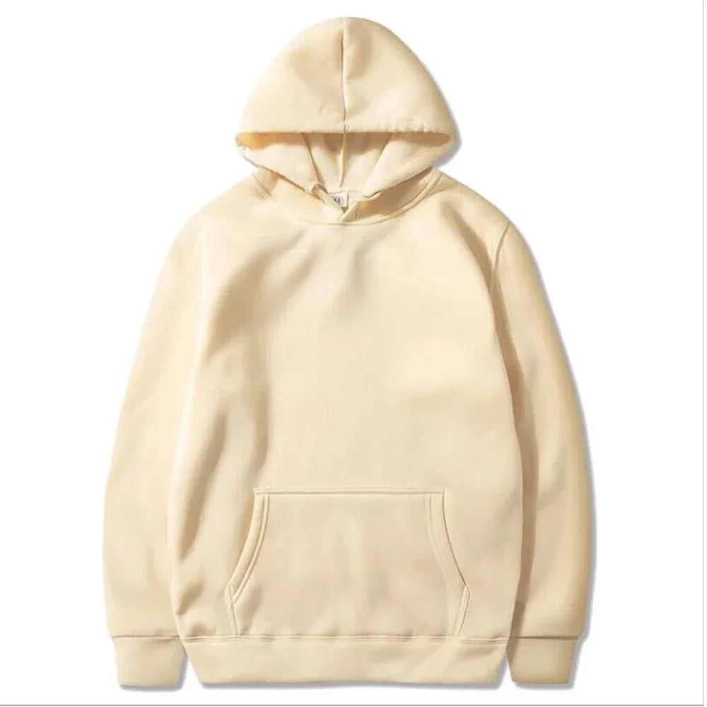 Men's Casual Pullovers Hoodies For Man Spring Autumn Fashion Black Multiple Colour Oversized Sweatshirts Top