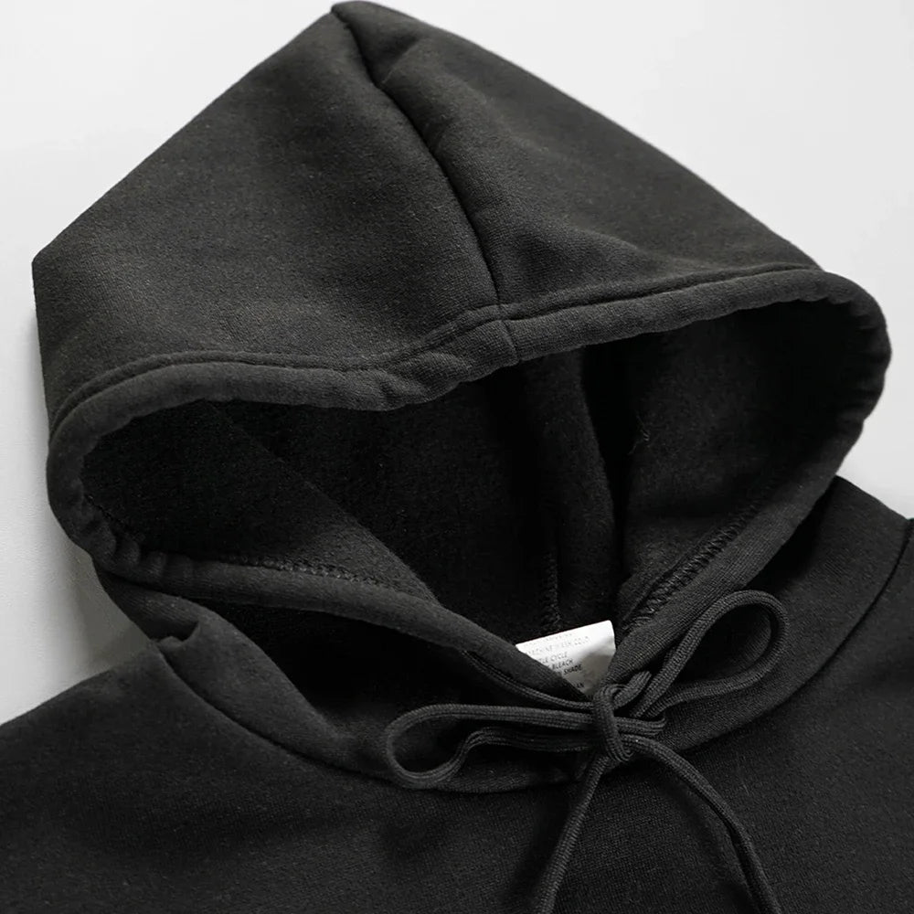Men's Casual Pullovers Hoodies For Man Spring Autumn Fashion Black Multiple Colour Oversized Sweatshirts Top