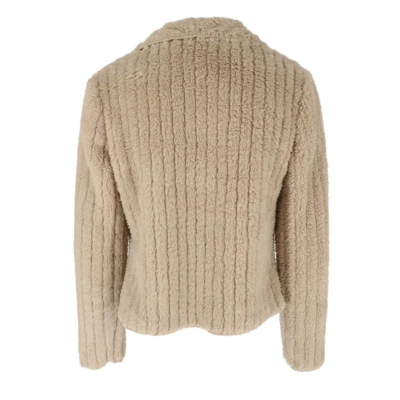 Autumn Winter New Coat Top Women Streetwear Fashion Long Sleeves Coat Sexy Cardigans Outwear Lady Casual Slim Versatile Clothing