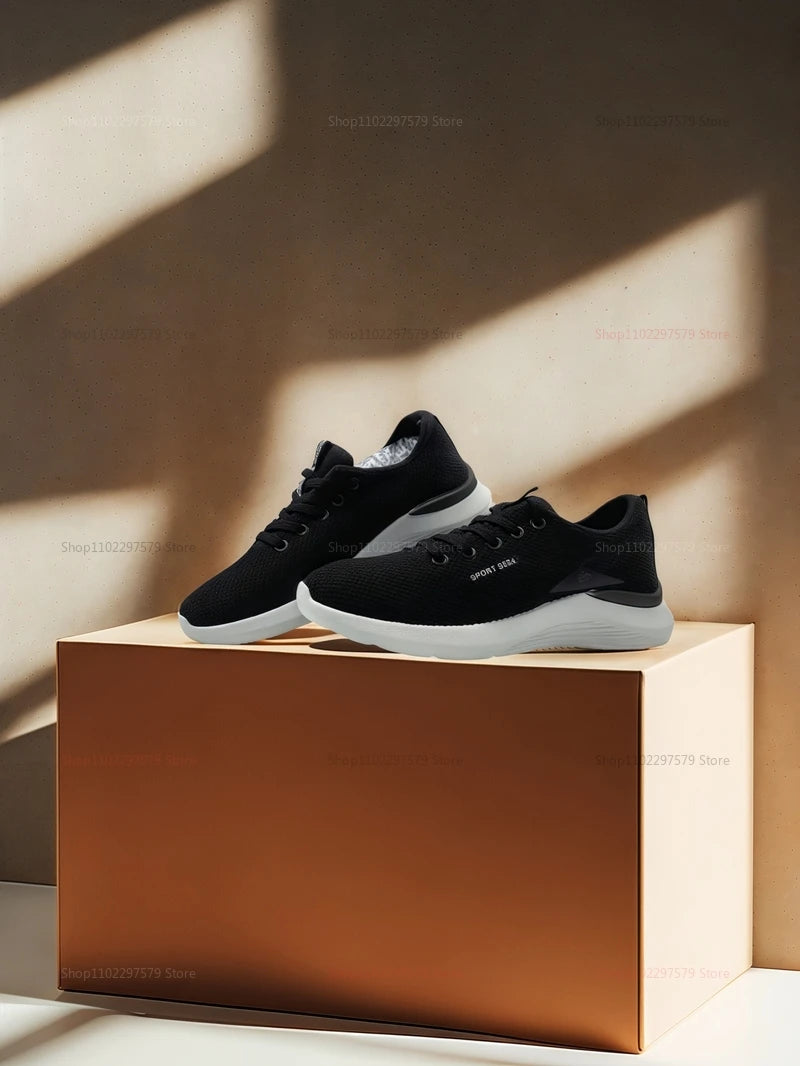 Women’s Lightweight Sports Running Shoes Spring Autumn Multifunctional Breathable Casual Sneakers for Daily Activewear