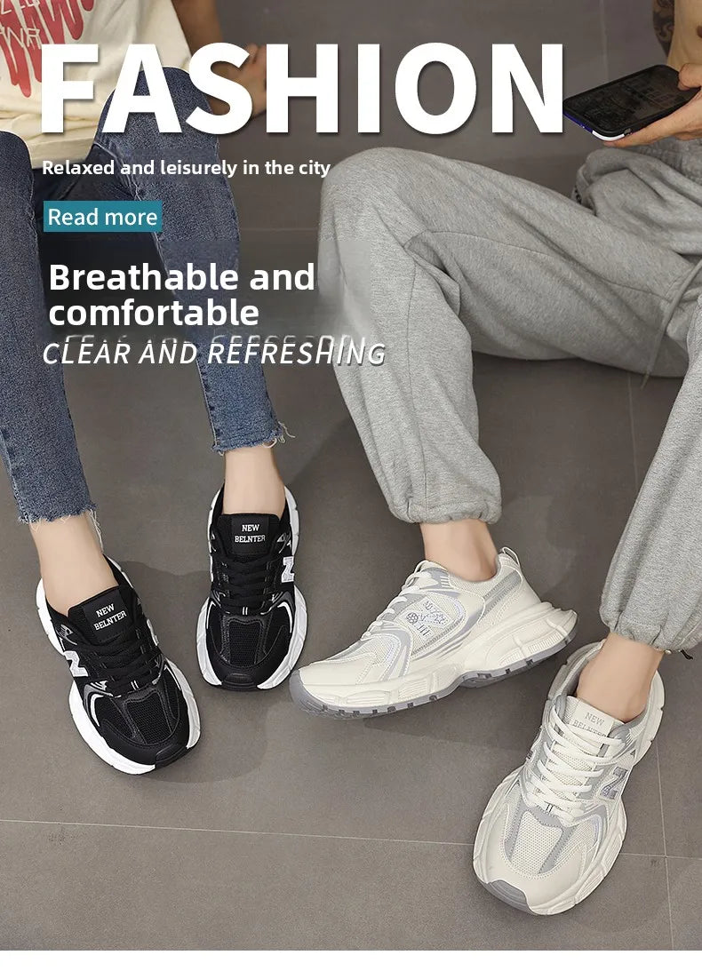 Outdoor Professional Running Shoes for Men Casual Sports Sneakers - Anti-slip Thick Soled Jogging Women Shoes 2025 Free Shipping