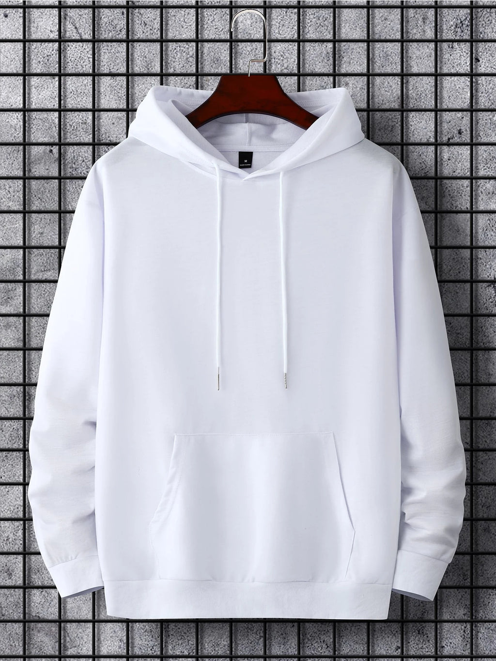 Happy Word Funny Personality Colorful Pattern Hoody Men Pocket Comics Pullover Autumn Soft Streetwear Fashion Hip Hop Clothing