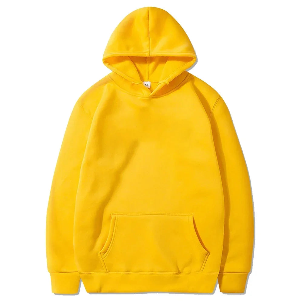 Men's Casual Pullovers Hoodies For Man Spring Autumn Fashion Black Multiple Colour Oversized Sweatshirts Top