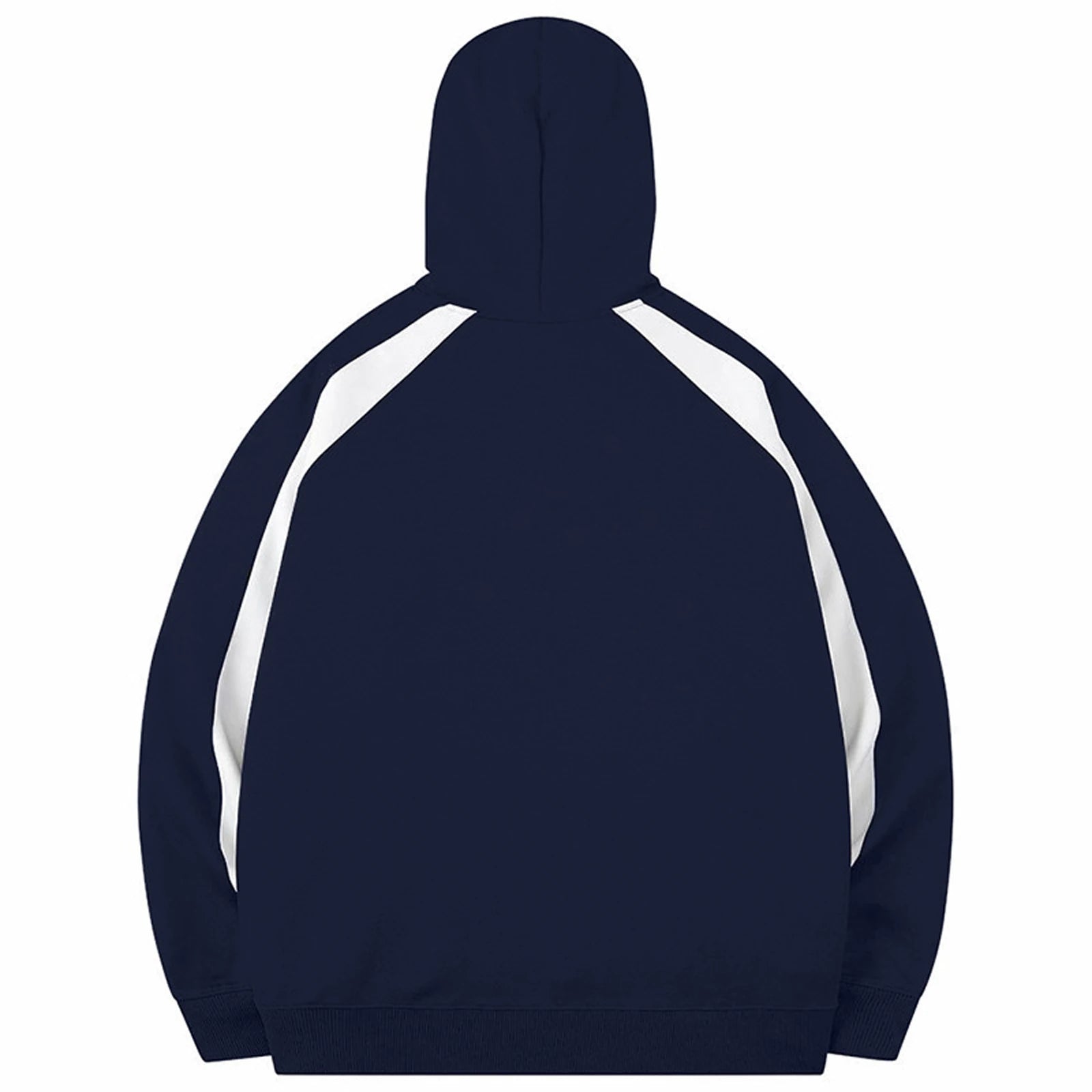 Winter Men'S Fashionable Color Blocked Warm Hoodie Comfortable Breathable And Soft Pullover Sweater For Daily Wear And Vacation