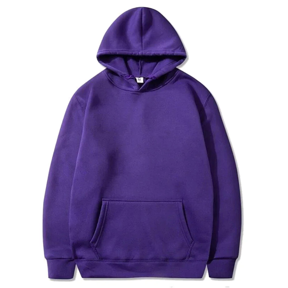 Men's Casual Pullovers Hoodies For Man Spring Autumn Fashion Black Multiple Colour Oversized Sweatshirts Top