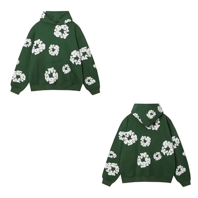 Loose Printed Hoodie for Men And Women Faionable Sweatirt Casual Comfortable Streetwear Spring Autumn ex Hoodie