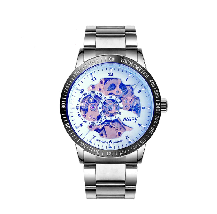 Stylish Men's Mechanical Watch - Brand Design