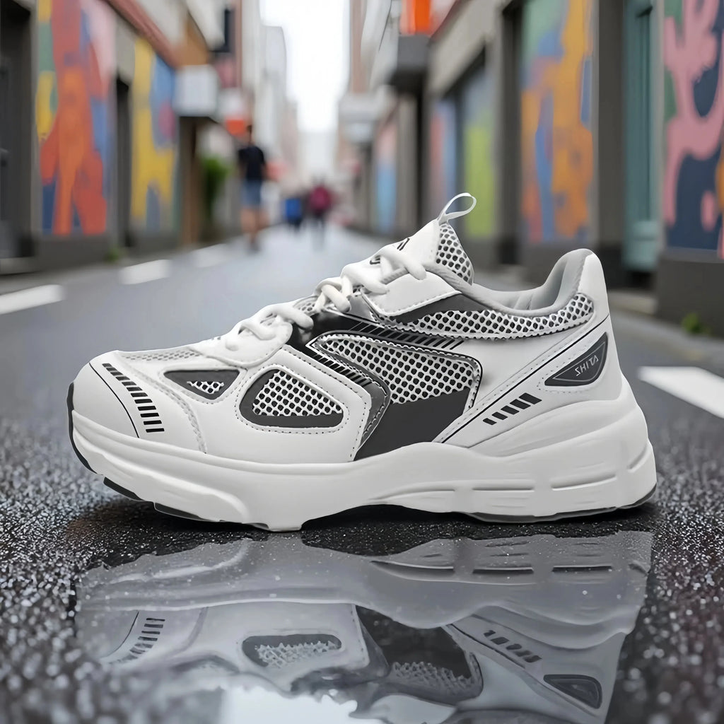 Women's Luxary Chunky Sneakers 2025 Spring Breathable Shoes for Men's Sports Running Casual Ladies Fitness Shoes