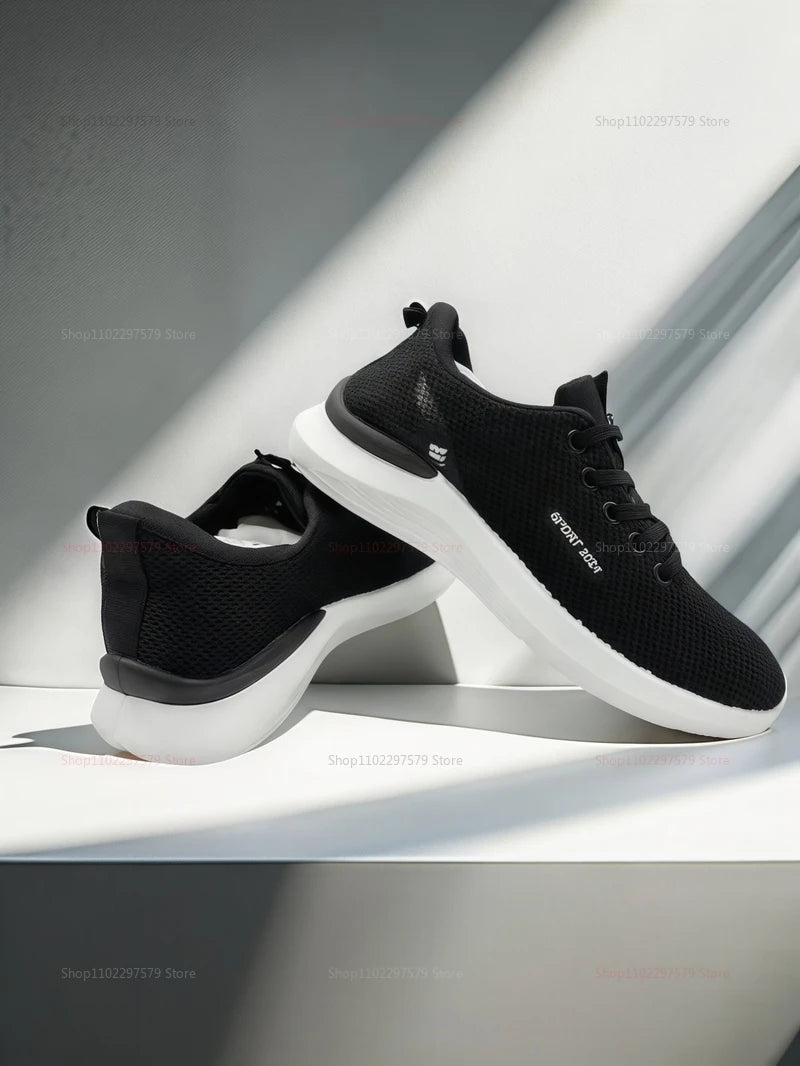 Women’s Lightweight Sports Running Shoes Spring Autumn Multifunctional Breathable Casual Sneakers for Daily Activewear