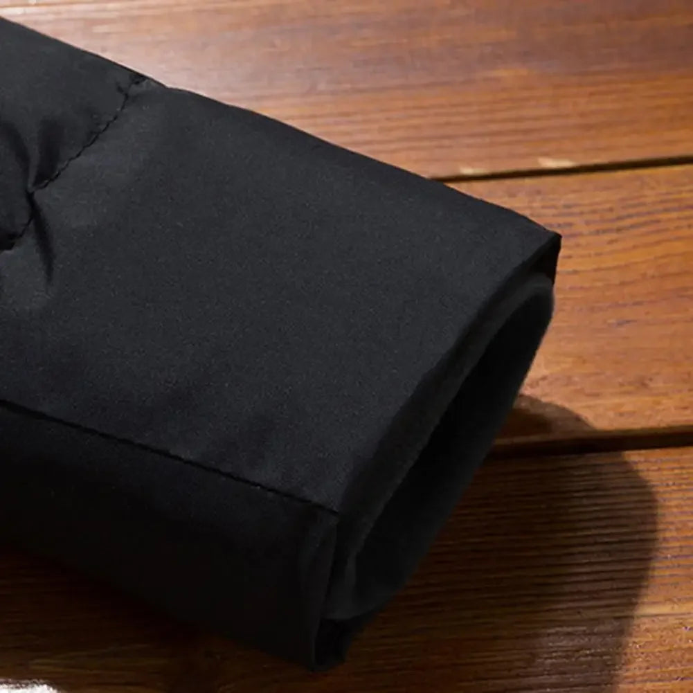 Fashion Parkas Men Winter Overcoat Thick Puffer Jacket Men Winter Coat Casual Jacket Warm Hooded Outwear Keep Warm Men Jacket