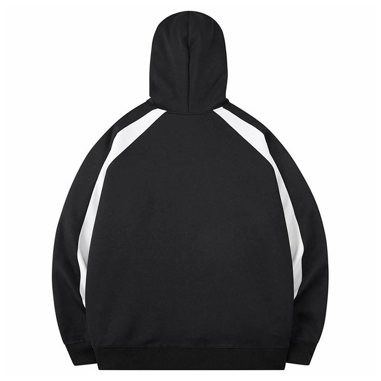 Winter Men'S Fashionable Color Blocked Warm Hoodie Comfortable Breathable And Soft Pullover Sweater For Daily Wear And Vacation