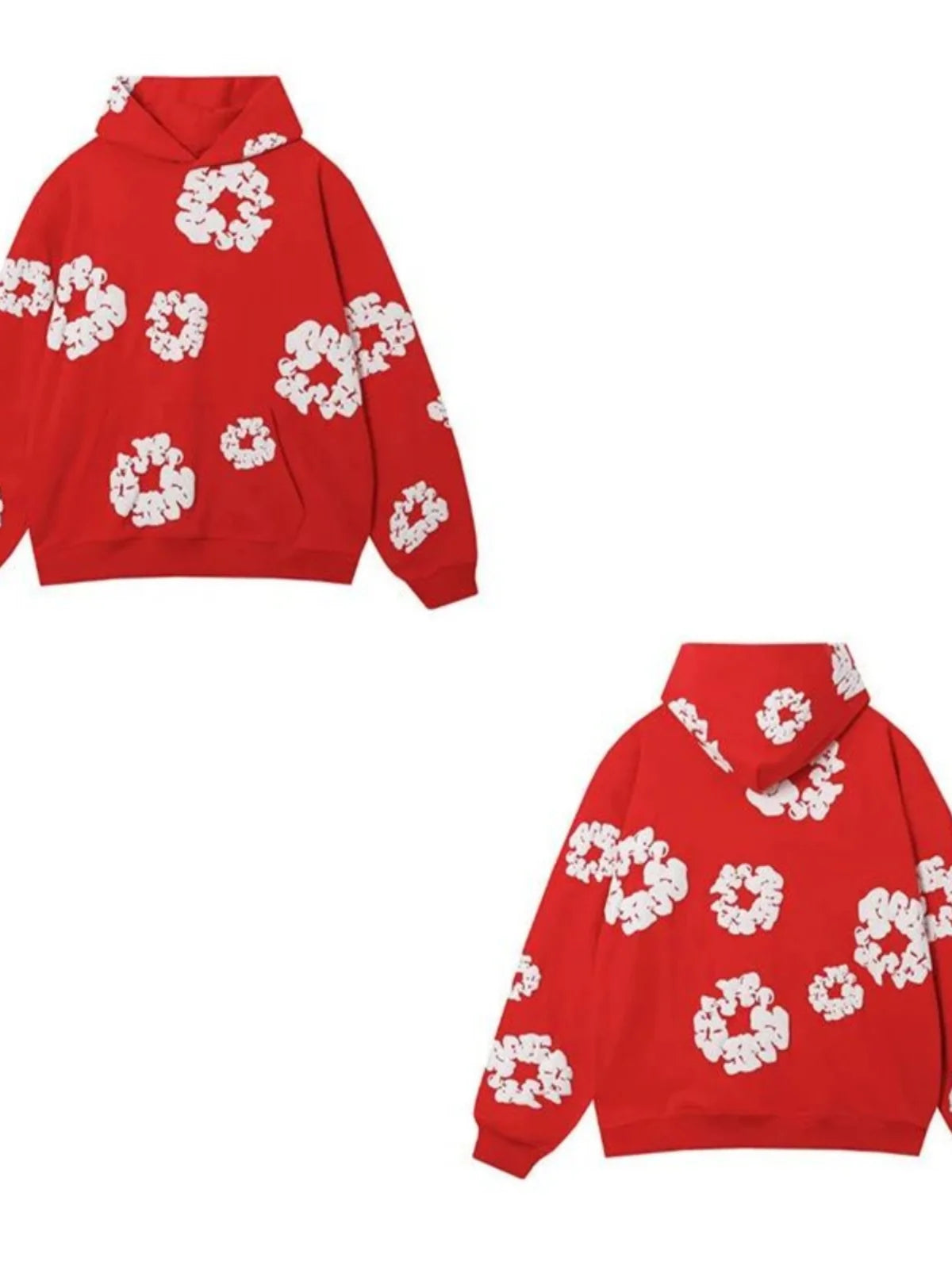 Loose Printed Hoodie for Men And Women Faionable Sweatirt Casual Comfortable Streetwear Spring Autumn ex Hoodie