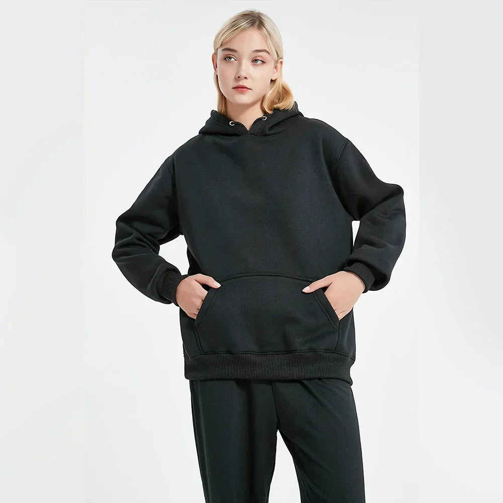 Men's Casual Pullovers Hoodies For Man Spring Autumn Fashion Black Multiple Colour Oversized Sweatshirts Top