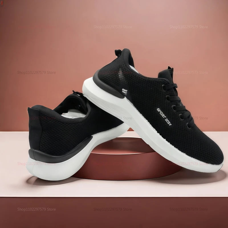 Women’s Lightweight Sports Running Shoes Spring Autumn Multifunctional Breathable Casual Sneakers for Daily Activewear