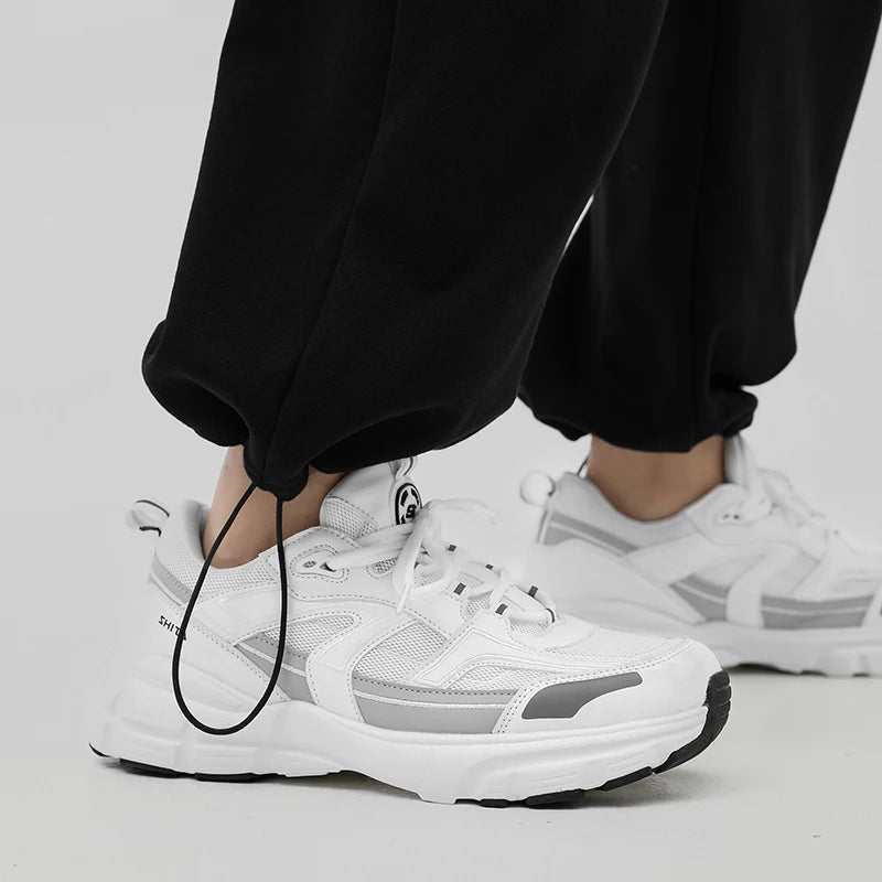 Women's Luxary Chunky Sneakers 2025 Spring Breathable Shoes for Men's Sports Running Casual Ladies Fitness Shoes