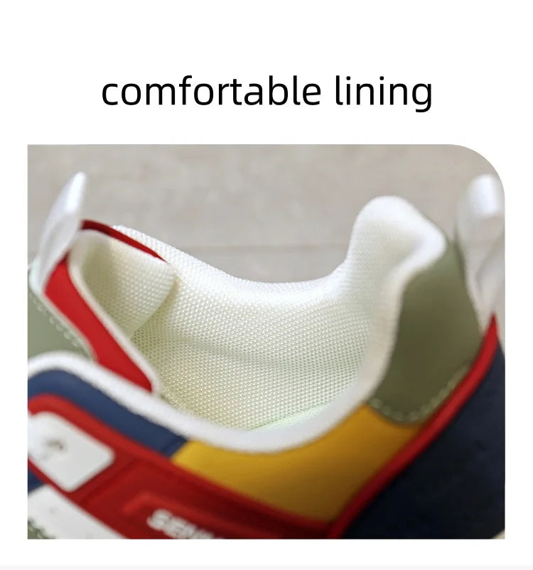 SENMA Men's Shoes 2025 Trendy Color Blocking Versatile Sports Shoes Luxury Men's Sneakers Tennis Shoes Men's Park Street Sneaker