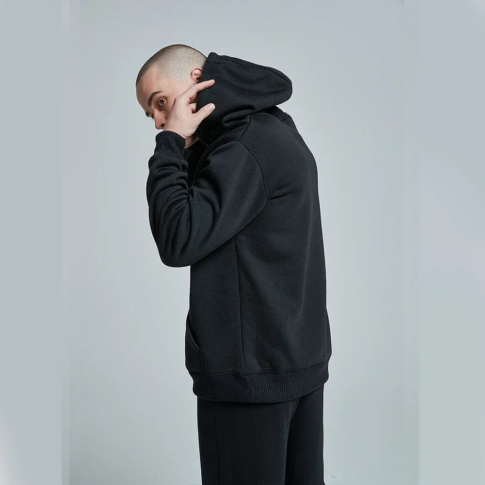 Men's Casual Pullovers Hoodies For Man Spring Autumn Fashion Black Multiple Colour Oversized Sweatshirts Top