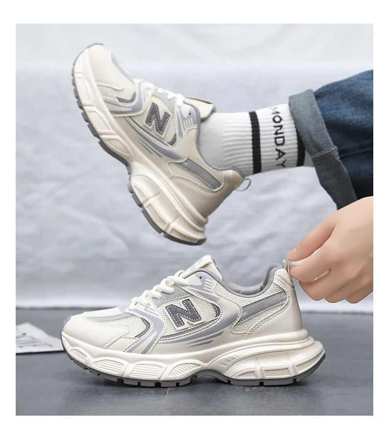 Outdoor Professional Running Shoes for Men Casual Sports Sneakers - Anti-slip Thick Soled Jogging Women Shoes 2025 Free Shipping