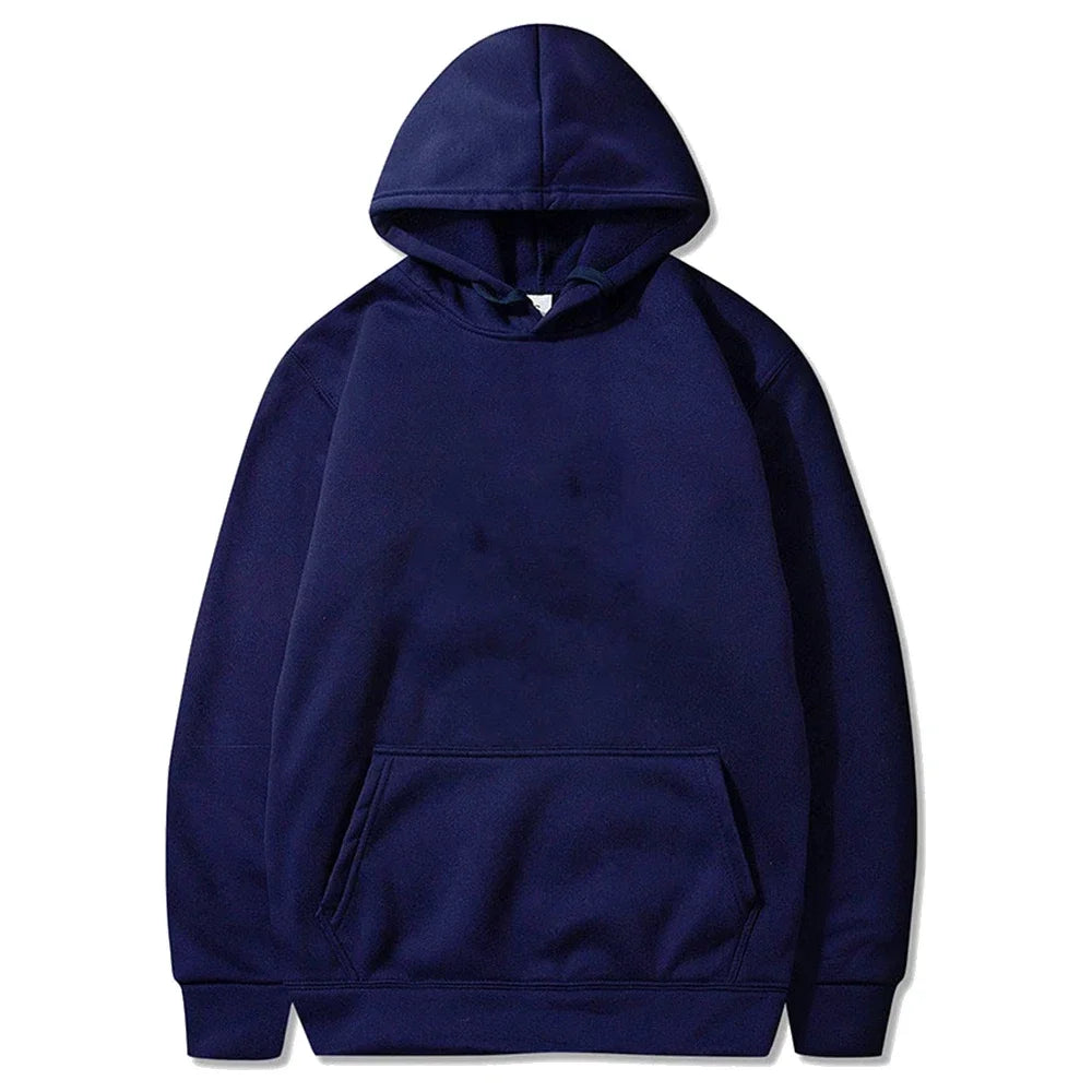 Men's Casual Pullovers Hoodies For Man Spring Autumn Fashion Black Multiple Colour Oversized Sweatshirts Top
