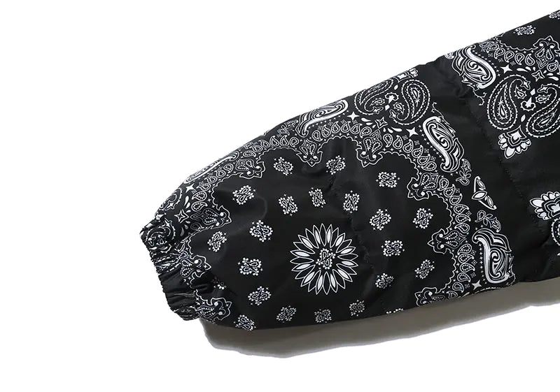 Hip Hop Street Style Cotton Jacket with Loose Fit