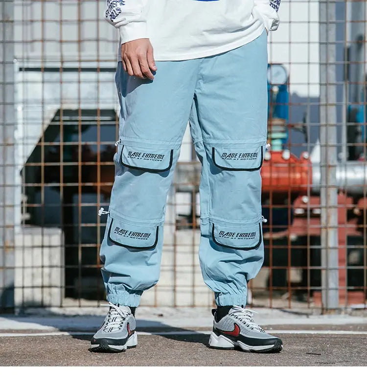 Teen Boys' Jogger Pants with Multi-Pockets
