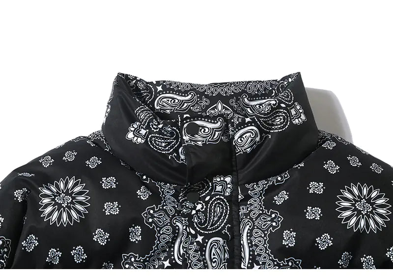 Hip Hop Street Style Cotton Jacket with Loose Fit