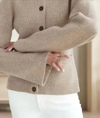 Women's Knitted Cardigan Coat – Relaxed