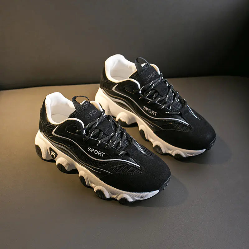 Women's Korean Style Platform Sneakers (Casual & Running)
