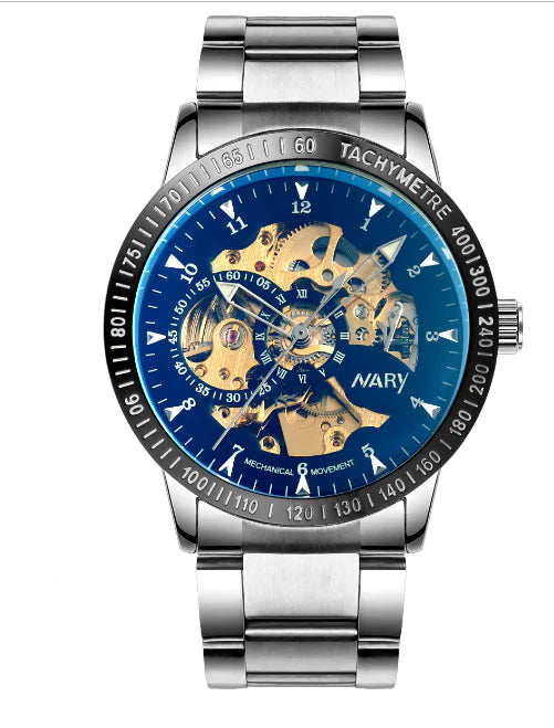 Stylish Men's Mechanical Watch - Brand Design