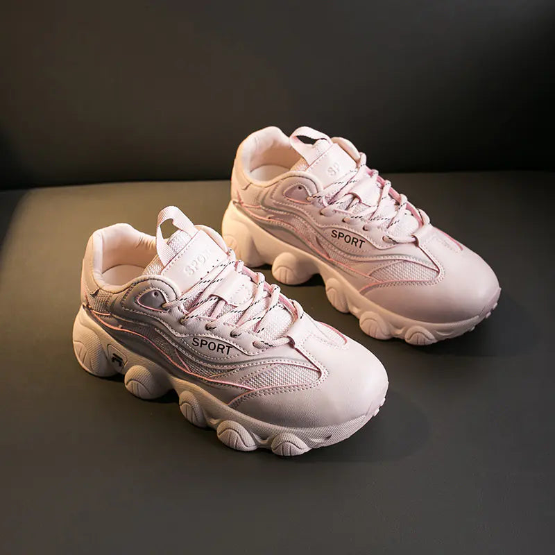 Women's Korean Style Platform Sneakers (Casual & Running)
